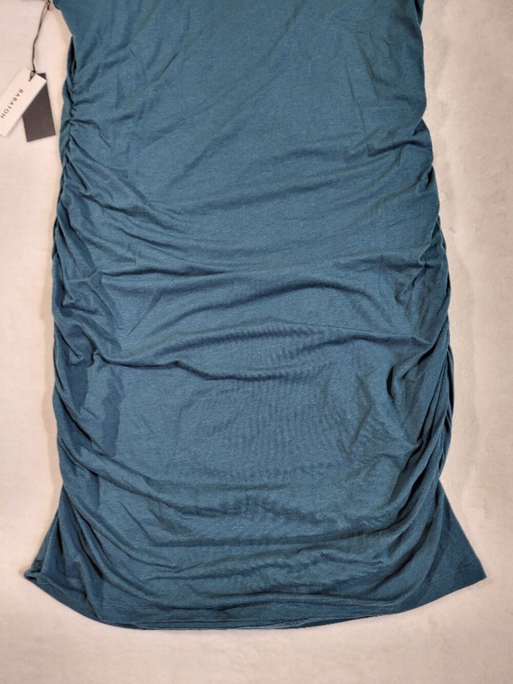 Aritzia Babaton Covet Dress Ruched Mini Dress Large - NWT - Picture 4 of 12